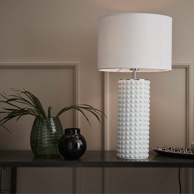 Lampa stołowa Proud biała E27 MARKSLOJD