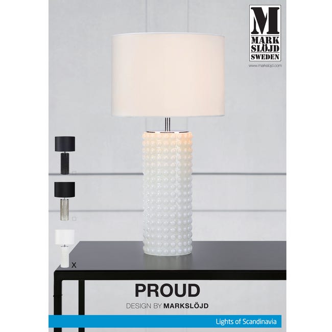 Lampa stołowa Proud czarna E27 MARKSLOJD