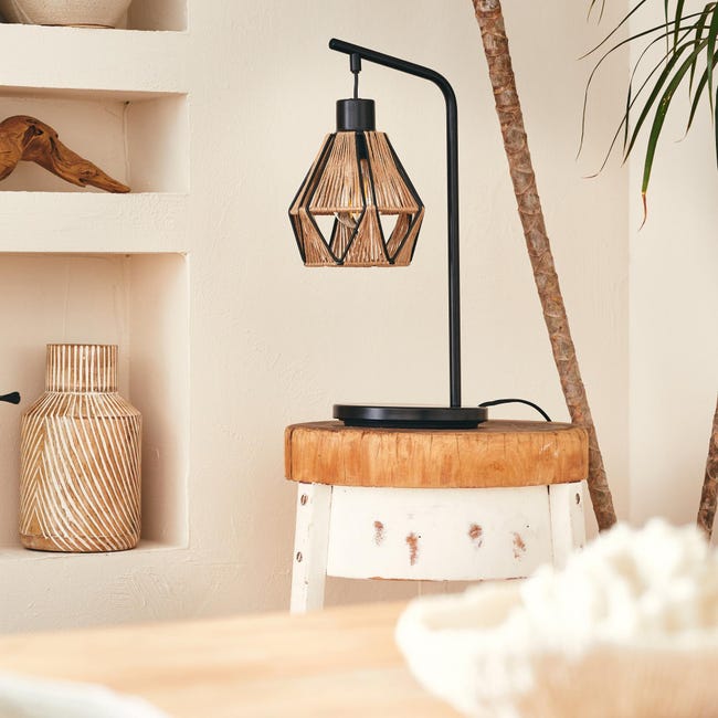 Lampa stołowa Pyro czarna E27 Inspire