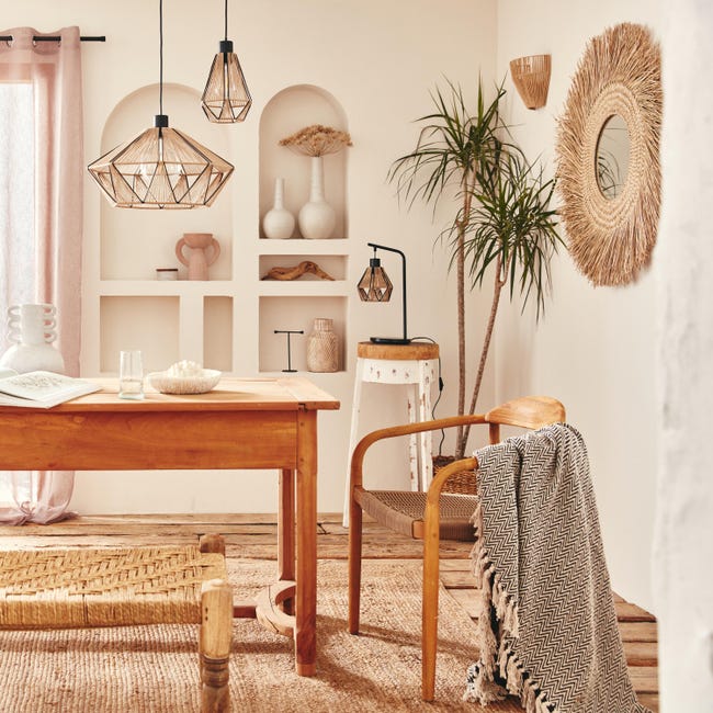 Lampa stołowa Pyro czarna E27 Inspire