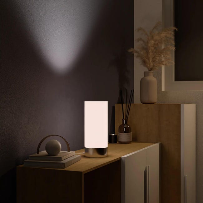 Lampa stołowa Tee Touch różowa LED Inspire