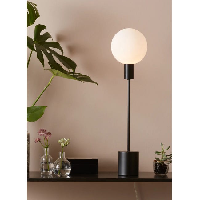Lampa stołowa Uno 60 cm czarna G9 Markslojd