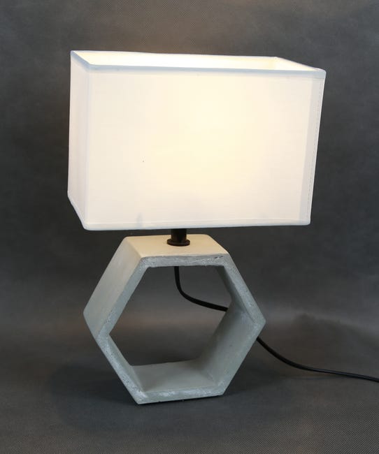 Lampa stołowa Vidal beżowa E27 Candellux