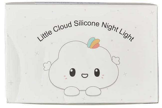 Lampa stołowa chmurka biała USB LED