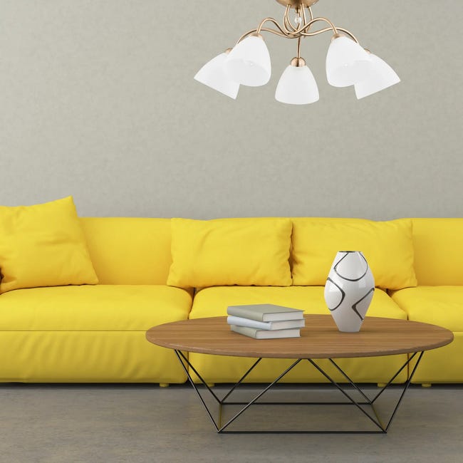 Lampa sufitowa Amarillo patyna 5 x E27 Alfa