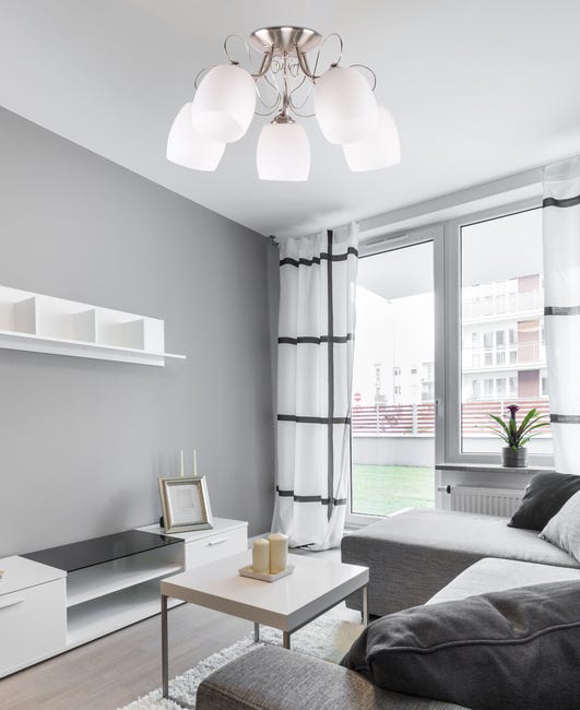 Lampa sufitowa Amba biała 5 x E27 Candellux