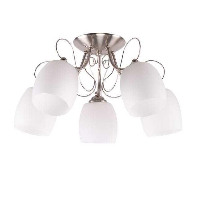 Lampa sufitowa Amba biała 5 x E27 Candellux