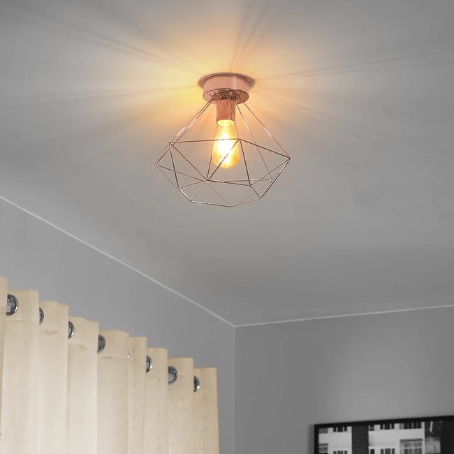Lampa sufitowa Byron miedziana E27 Inspire