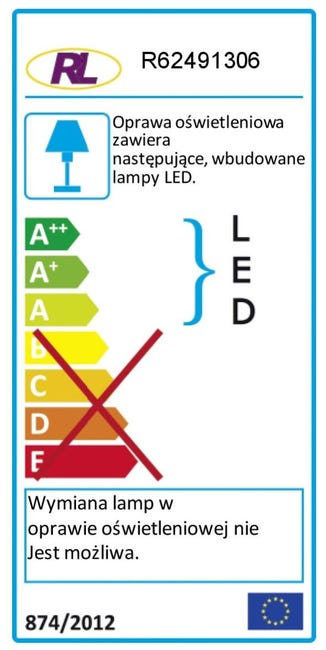 Lampa sufitowa Capella srebrna LED Trio