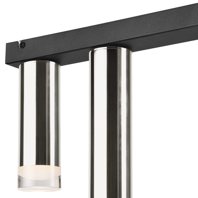 Lampa sufitowa Diego 3 x E27 chrom Lamkur