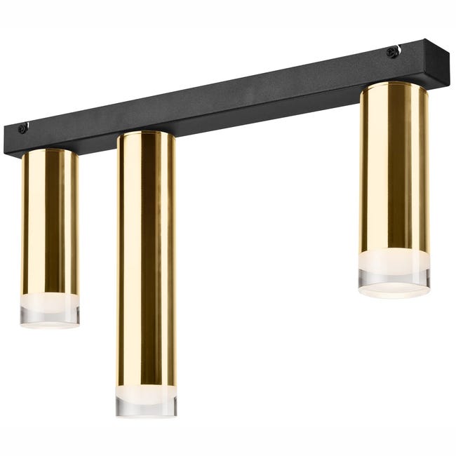 Lampa sufitowa Diego 3 x E27 złoty Lamkur