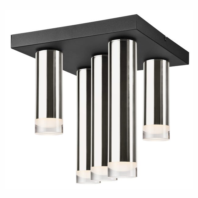 Lampa sufitowa Diego 5 x E27 chrom Lamkur