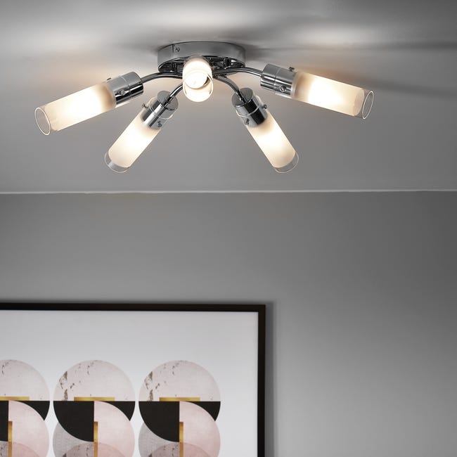Lampa sufitowa Element chrom E14