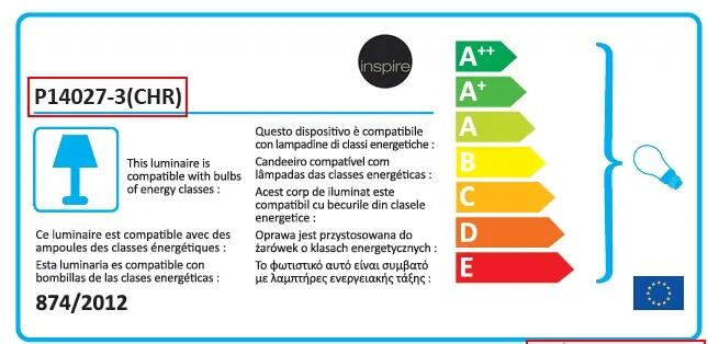 Lampa sufitowa Element chrom E14