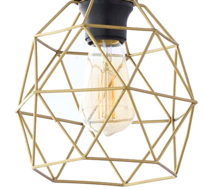 Lampa sufitowa Galaxy złota 3 x E27 TK Lighting
