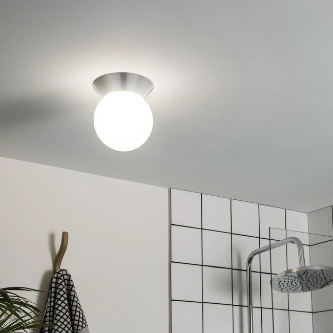 Lampa sufitowa Inti IP44 20 cm chrom E27 Inspire