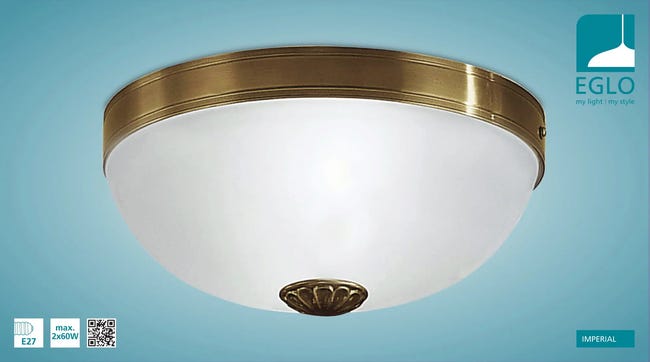 Lampa sufitowa Iperial patyna E27 Eglo