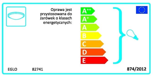 Lampa sufitowa Iperial patyna E27 Eglo