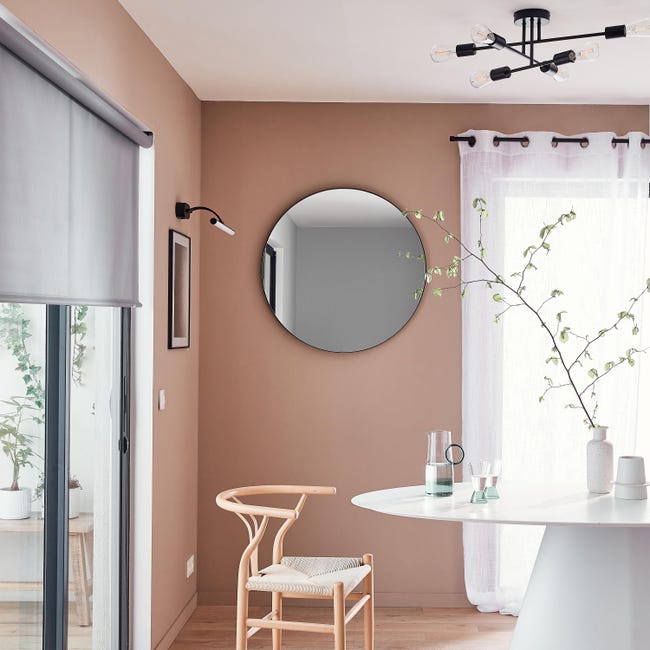 Lampa sufitowa Lina czarna 6 x E27 Inspire