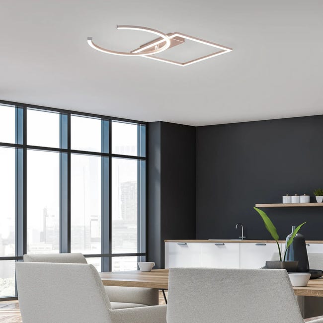 Lampa sufitowa Pivot złota LED Trio Lighting Inter