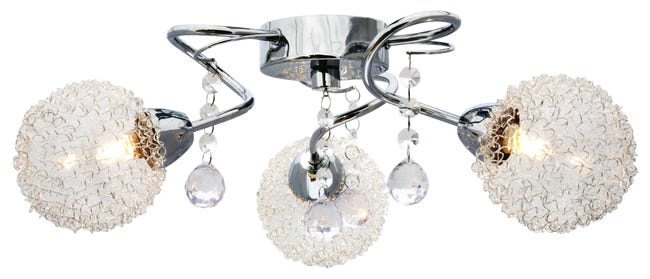 Lampa sufitowa Vesna chrom 3 x G9 Reality