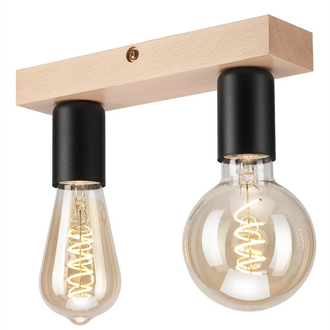 Lampa sufitowa Vito Buk 2 x E27 Lamkur