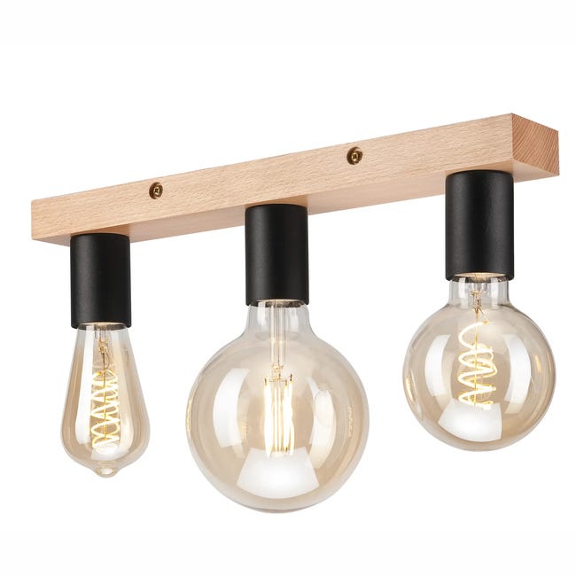 Lampa sufitowa Vito Buk 3 x E27 Lamkur