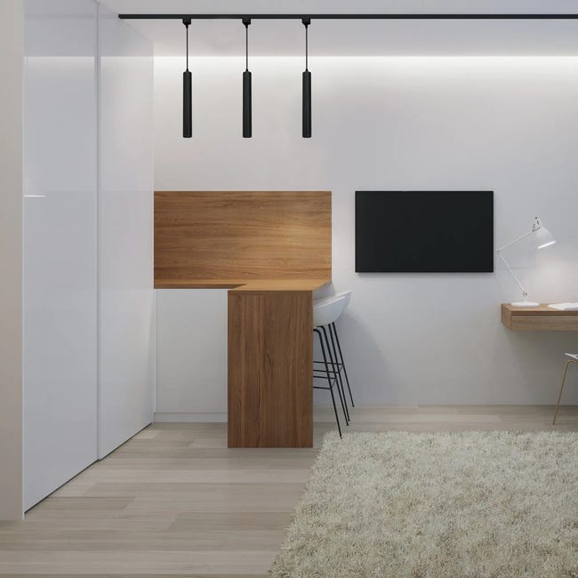 Lampa szynowa Pendant czarny LED Milagro