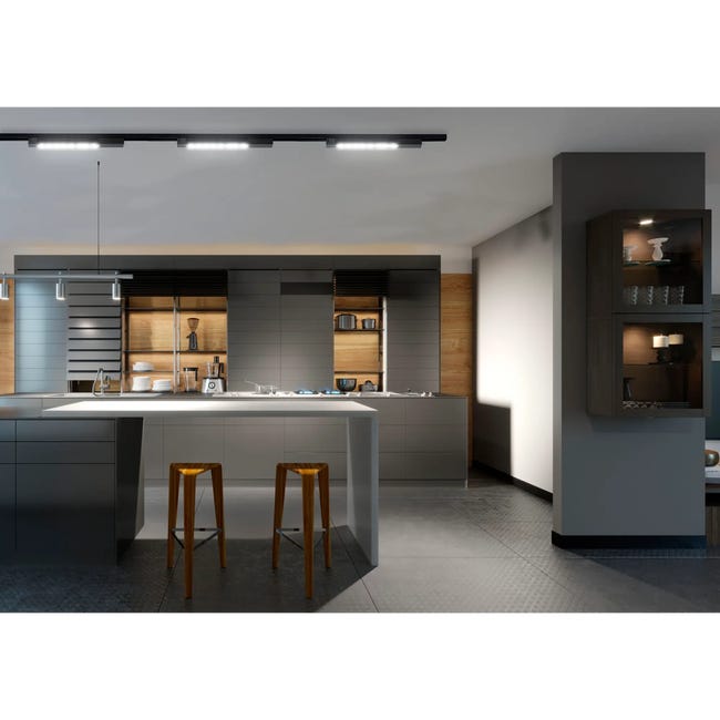 Lampa szynowa X-line czarna 2400 lm LED DPM