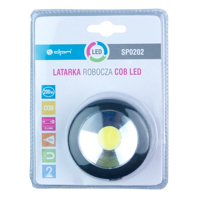 Lampa warsztatowa 200LM 3 x AAA SP0202 DPM