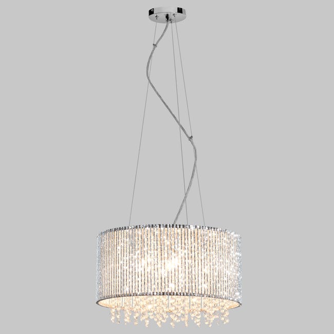 Lampa wisząca Anabella chrom G9 Italux