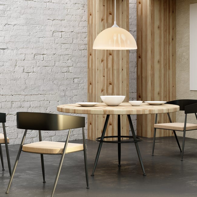 Lampa wisząca Apetite beżowa E27 Lamkur