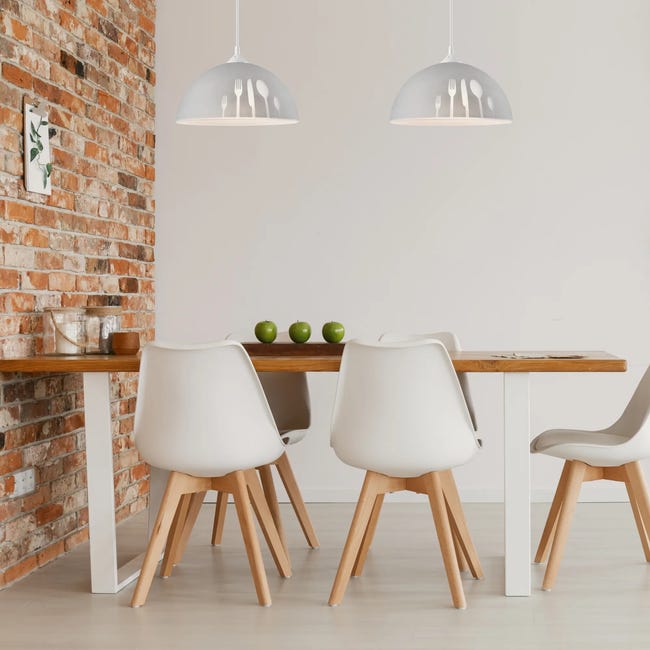 Lampa wisząca Apetite szara E27 Lamkur
