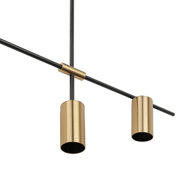 Lampa wisząca Belmonte złota 4 x GU10 Italux