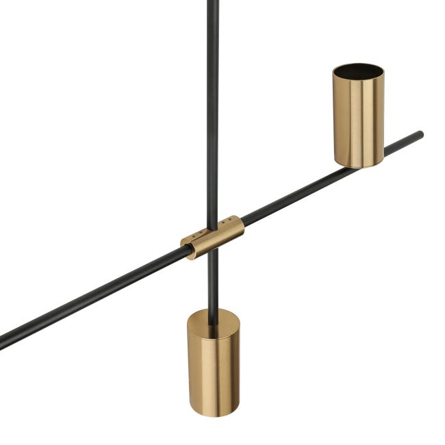 Lampa wisząca Belmonte złota 4 x GU10 Italux
