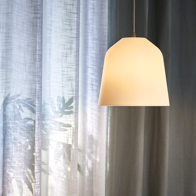 Lampa wisząca Bizen biała E27 Inspire