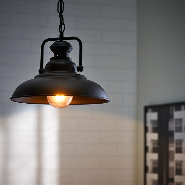 Lampa wisząca Black czarna E27 Il Mio