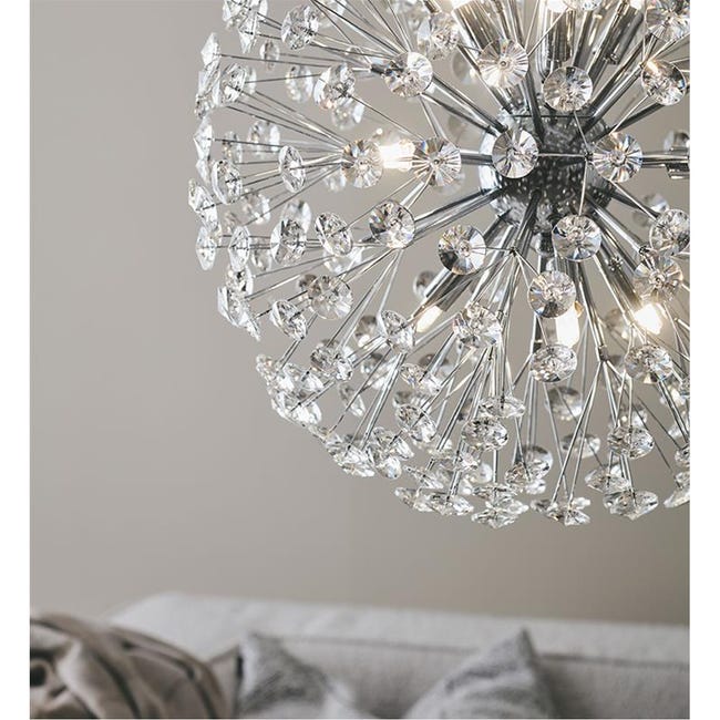 Lampa wisząca Bolid srebrna G9 Markslojd