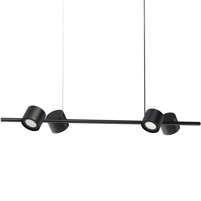 Lampa wisząca Bot czarna 4 x AR111 Aldex