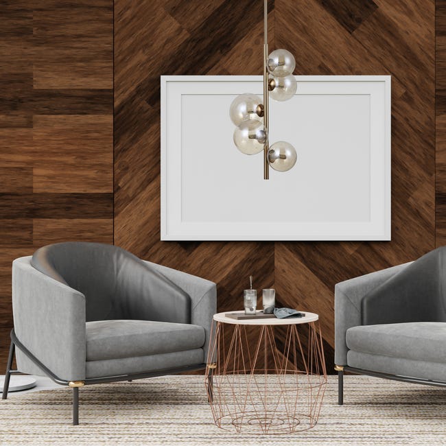 Lampa wisząca Canello złota 5 x G9 Italux