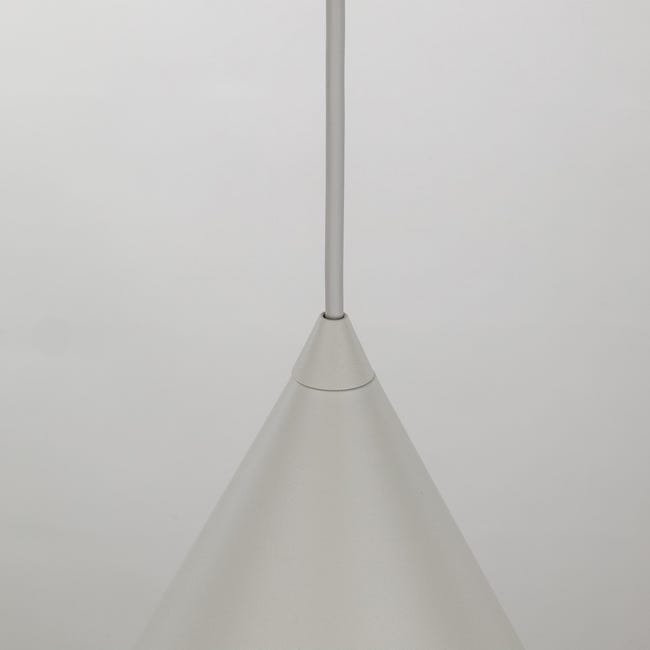 Lampa wisząca Cono beżowa E27 wys. 19 cm Tk Lighting