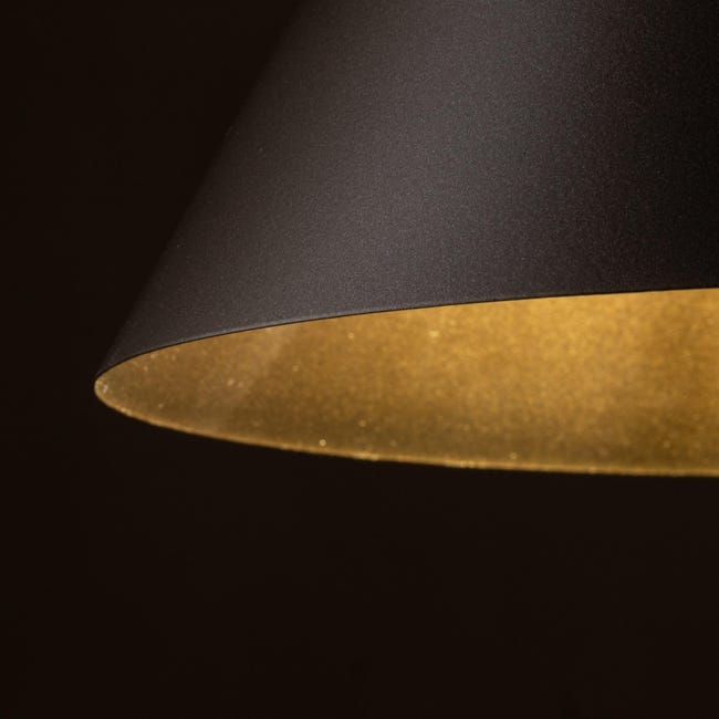 Lampa wisząca Cono brązowa E27 wys. 19 cm Tk Lighting