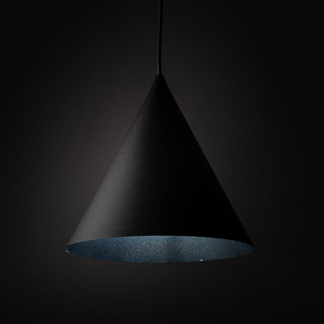 Lampa wisząca Cono czarna E27 wys. 25 cm Tk Lighting