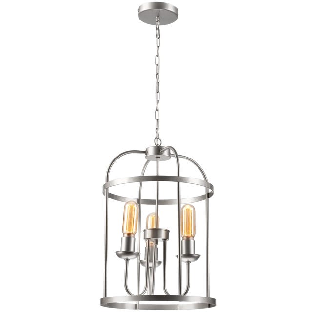 Lampa wisząca Constantine satyna 3 x E27 Lamkur