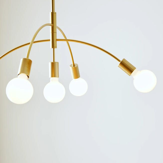 Lampa wisząca Cygnus złota E27 Markslojd