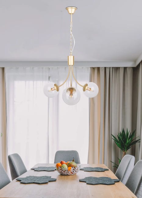 Lampa wisząca Dani mosiądz 3 x E14 Candellux