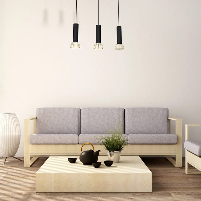 Lampa wisząca Dante złota GU10 Milagro