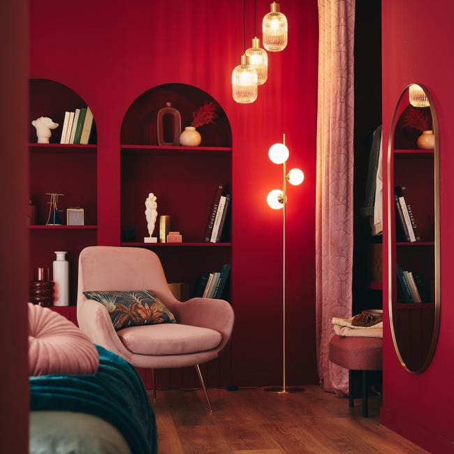 Lampa wisząca Dipsy szkło 3 x E27 Inspire