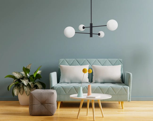 Lampa wisząca Dorado czarna 4 x G9 Light Prestige