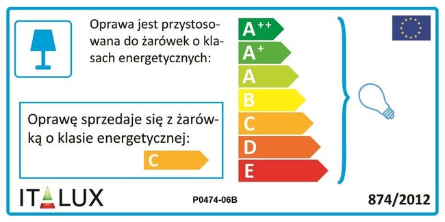 Lampa wisząca Felicia srebrna G9 Italux